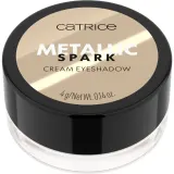 Catrice Metallic Spark Cream кремовые тени для век, оттенок 010 Champagne Chic, 4 г — фото 2
