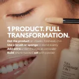 KIKO Milano Full Coverage 2 In 1 тональный крем и консилер 2 в 1, 25 мл, оттенок NG60 - NEUTRAL GOLD — фото 4