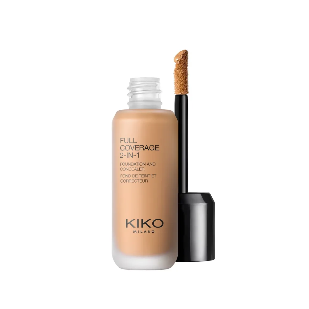 KIKO Milano Full Coverage 2 In 1 тональный крем и консилер 2 в 1, 25 мл, оттенок WB80 - WARM BEIGE