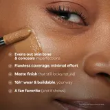 KIKO Milano Full Coverage 2 In 1 тональный крем и консилер 2 в 1, 25 мл, оттенок WR15 - WARM ROSE — фото 5