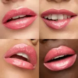 KIKO Milano Unlimited Double Touch жидкая помада и блеск для губ 2 в 1, 6 мл, оттенок 112 - SATIN PEACH ROSE — фото 4