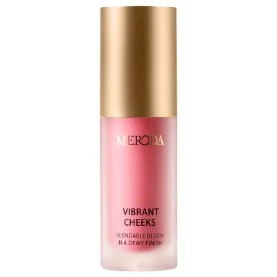Meroda Vibrant Cheeks Blush жидкие румяна, мини-формат, 5 мл, оттенок PINK PEONY - Travel Size