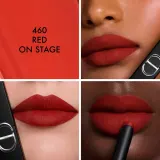 DIOR Rouge Dior On Stage Matte помада для губ, 2 г, оттенок 460 - RED ON STAGE — фото 4