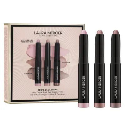 Laura Mercier Creme de la Creme набор из трех мини-теней в стике Caviar Stick 1 шт