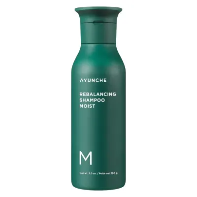AYUNCHE Rebalancing Shampoo Moist увлажняющий шампунь для волос и кожи головы 200 г