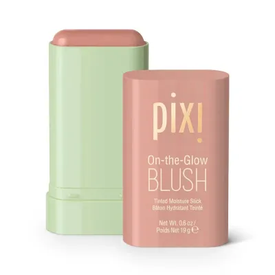 Pixi On-The-Glow BLUSH румяна-стик для щек и губ CASSIS, 19 г, оттенок CHANTILLY