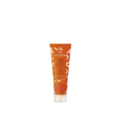 Collistar One Shot набор: солнцезащитный крем для лица SPF 50 и бальзам для губ SPF 30, водостойкий, дорожный формат, 20 мл