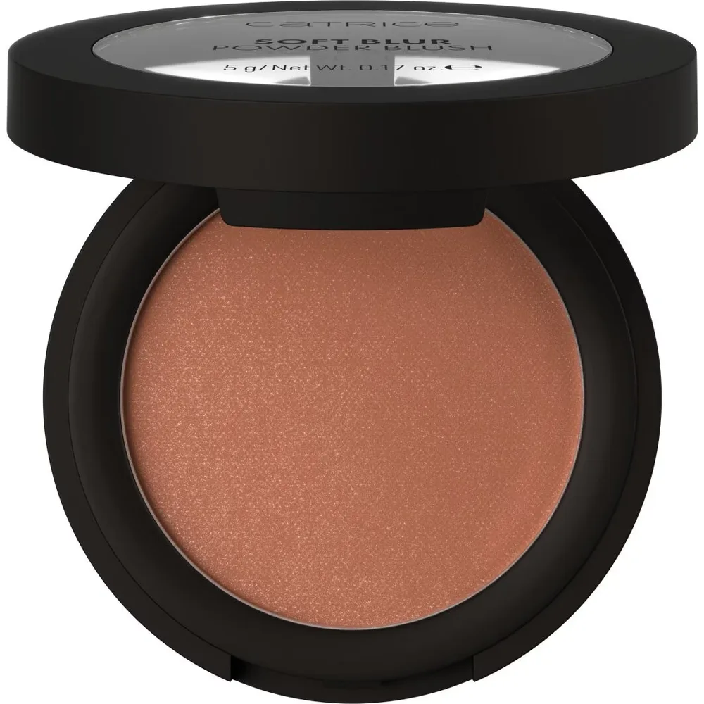Catrice Soft Blur пудровые румяна, 020 Coral Cloud, дорожный формат, 5 г, оттенок 050 - BORN TO BLONZE - Travel Size