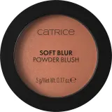 Catrice Soft Blur пудровые румяна, 020 Coral Cloud, дорожный формат, 5 г, оттенок 050 - BORN TO BLONZE - Travel Size — фото 2