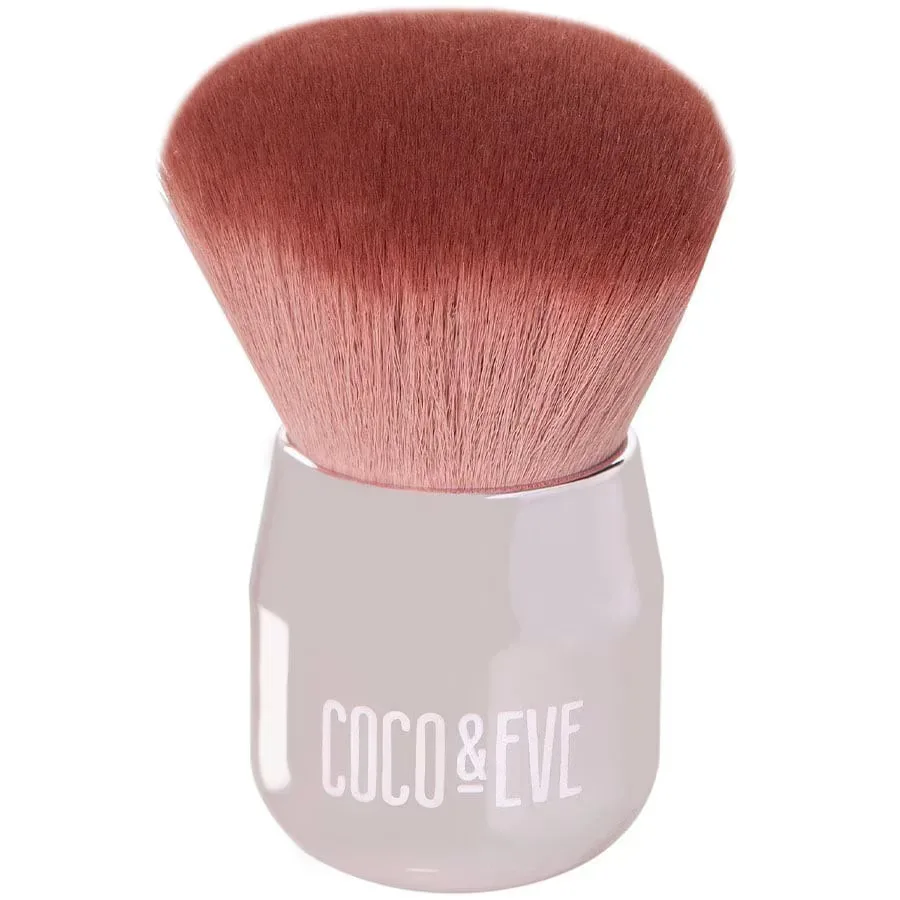 Coco and Eve Limited Edition Self-Tan Face Kabuki Brush кисть кабуки для нанесения автозагара на лицо со скошенным срезом, 1 шт Coco & Eve Limited Edition Self-Tan Face Kabuki Brush