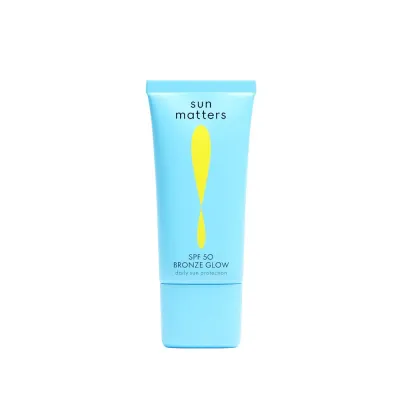 sun matters Glow SPF50 солнцезащитный крем для тела Bronze, 30 мл