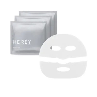 Hdrey Glass Skin Two Parts гидрогелевая маска для сияния кожи 3 шт. по 40 г