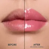 DIOR Addict Glass Lipstick помада для губ с эффектом блеска, 2,7 г, оттенок 306 ROSE CHARMS — фото 4