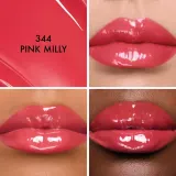 DIOR Addict Glass Lipstick помада для губ с эффектом блеска, 2,7 г, оттенок 344 PINK MILLY — фото 5