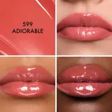 DIOR Addict Glass Lipstick помада для губ с эффектом блеска, 2,7 г, оттенок 599 ADIORABLE — фото 5
