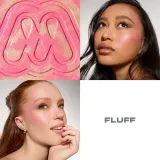 Morphe Cloudlight Soft Glow Diffused Blush румяна для лица BREEZE Travel Size 4 г, оттенок FLUFF - Travel Size — фото 3