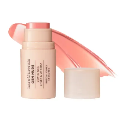 bareMinerals Gen Nude Lip and Cheek Balm бальзам для губ и щёк, Bare Necessity, 4,5 г, оттенок TRUE PINK (CALL MY BLUSH)