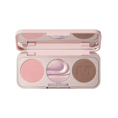Morphe Eyeshadow Trio тени для век, трио, 3,5 г, оттенок TULLE ORDER
