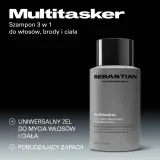 Sebastian Professional Multitasker шампунь 3 в 1 для волос бороды и тела 50 мл — фото 2