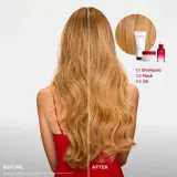 CLARINS Hair Therapy The Balm Mask маска для волос питательная 200 мл — фото 5