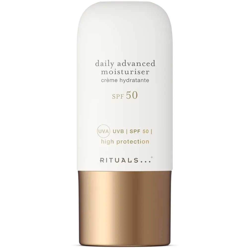 RITUALS Daily Advanced Увлажняющий крем для лица SPF 50, с шафраном и тамариндом, дорожный формат, 50 мл