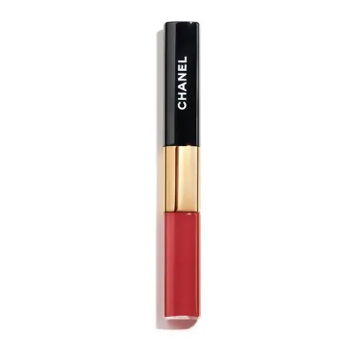 Chanel Long-Wear Lip Duo жидкая помада и блеск для губ 104 BRIGHT RASPBERRY, 8 мл, оттенок 156 - DANCE