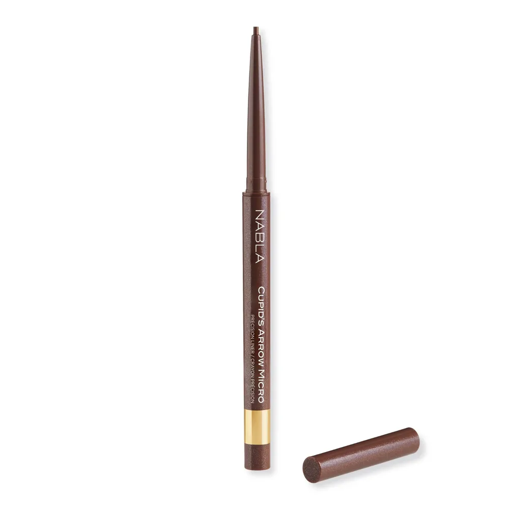 Nabla Cupid's Arrow Micro Eyeliner карандаш для глаз с ультратонким грифелем, дорожный формат, 0,075 г, оттенок CAFFEINE - Travel Size