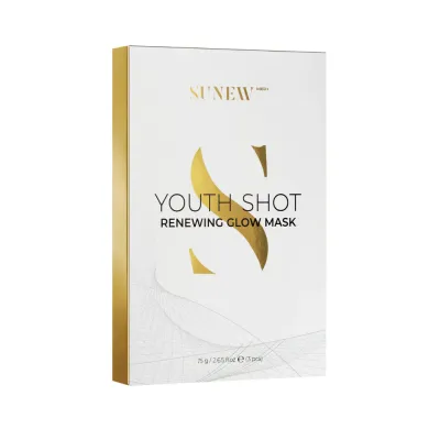 SunewMed+ Youth Shot тканевая маска для лица восстановление и сияние 75 г