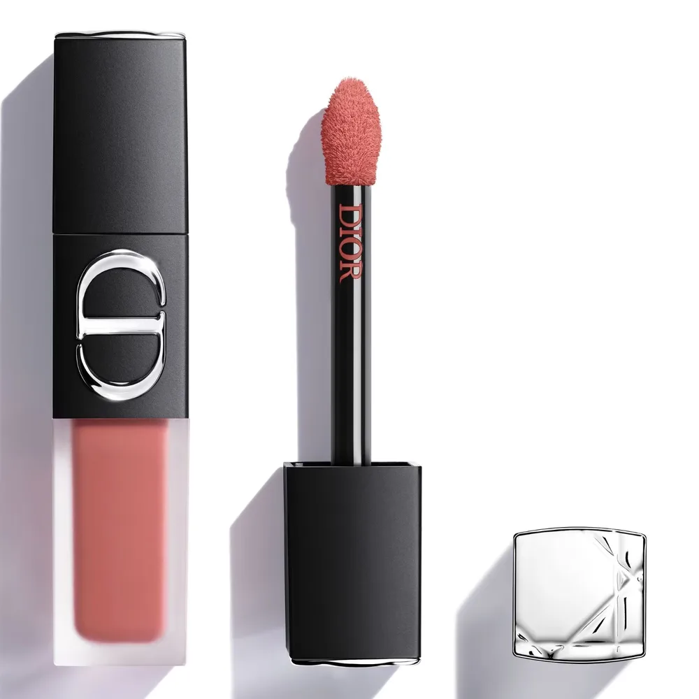 DIOR Rouge Dior On Stage Ink Blur Matte жидкая матовая помада для губ с блюр-эффектом, 6 мл, оттенок 122 - CAPTIVATING ROSE