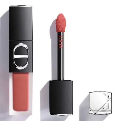 DIOR Rouge Dior On Stage Ink Blur Matte жидкая матовая помада для губ с блюр-эффектом, 6 мл, оттенок 217 - DARE IN CORAL