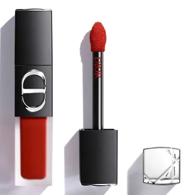 DIOR Rouge Dior On Stage Ink Blur Matte жидкая матовая помада для губ с блюр-эффектом, 6 мл, оттенок 861 - BOLD IN RED