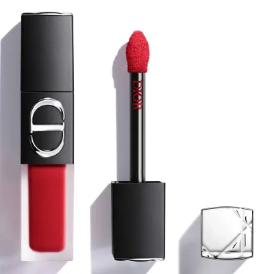 DIOR Rouge Dior On Stage Ink Blur Matte жидкая матовая помада для губ с блюр-эффектом, 6 мл, оттенок 999