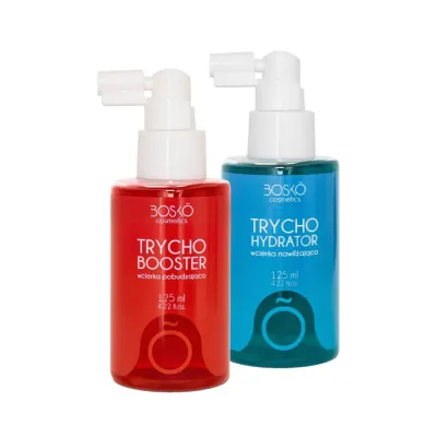 BOSKO Cosmetics Trychohydrator and Trychobooster трихологические втирки для кожи головы, 250 мл
