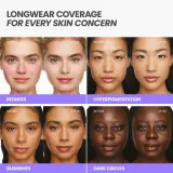 WONDERSKIN Hyper Bond All-Day Stay Serum Foundation тональная сыворотка Afterglow, 30 мл, оттенок MOXY — фото 3