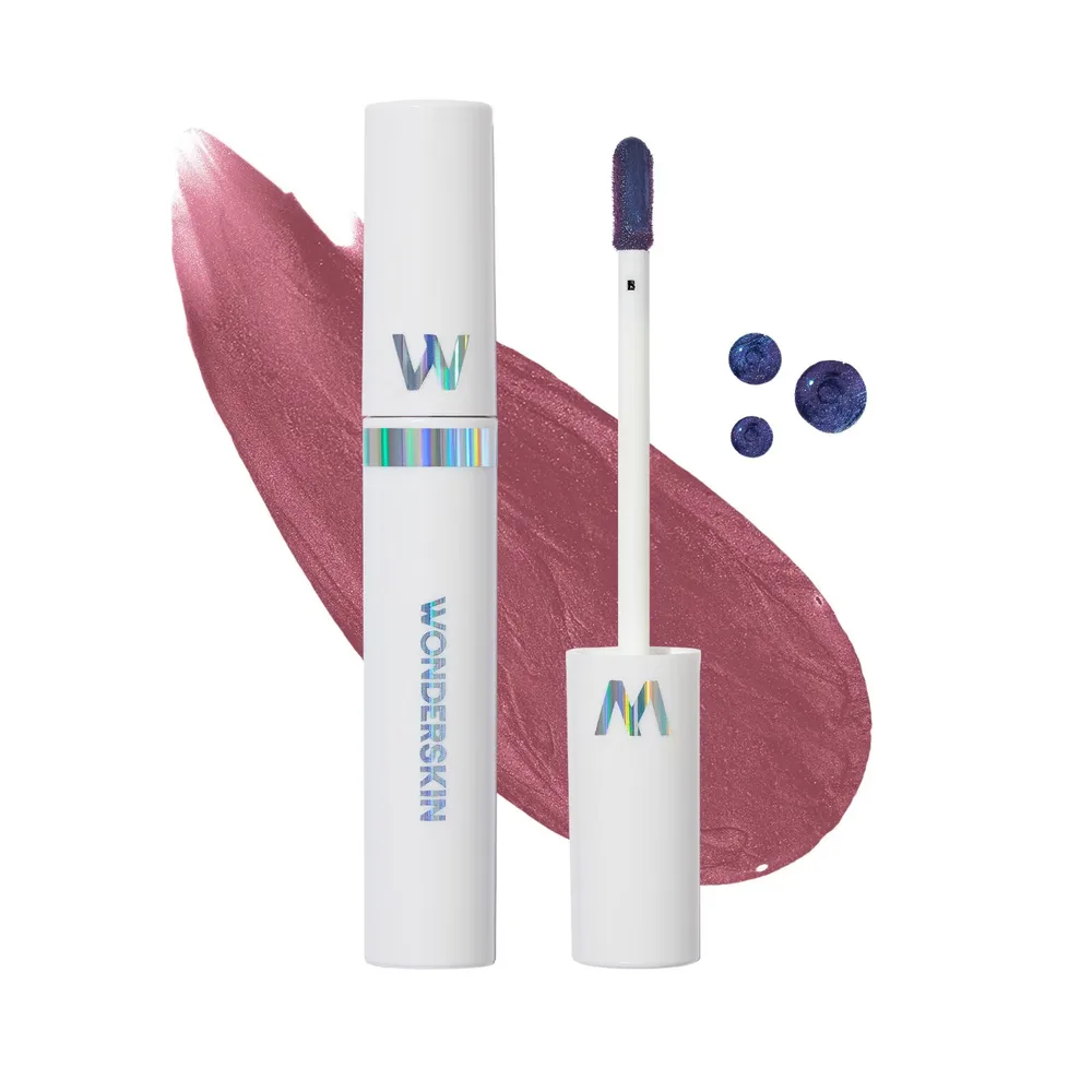 WONDERSKIN Wonder Blading All-Day Lip Stain стойкий тинт-маска для губ, оттенок DEMURE, 4 мл