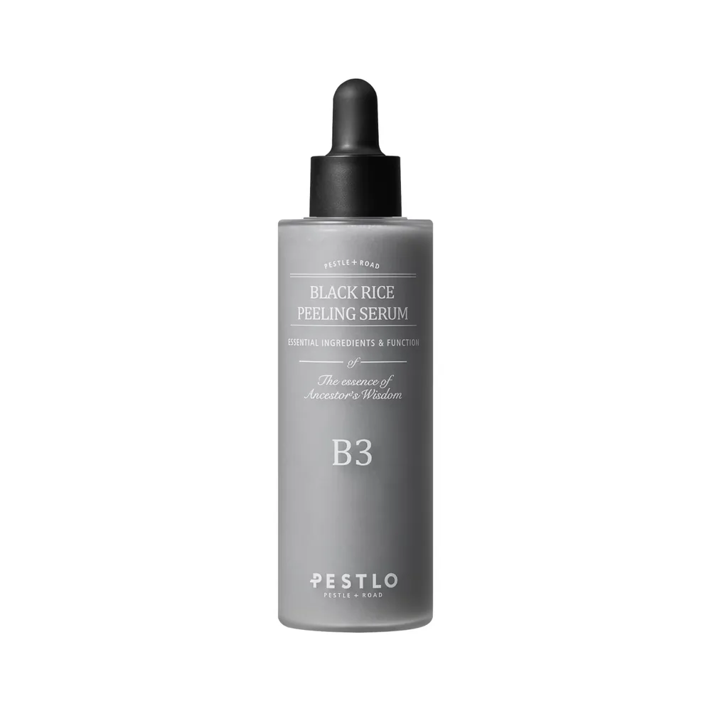 Pestlo Black Rice сыворотка-пилинг для лица с кислотами и экстрактом чёрного риса, 75 мл