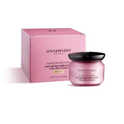 Onshindo Osaka Anti-ageing Lightweight Face Day Cream лёгкий антивозрастной дневной крем для жирной кожи, 50 мл
