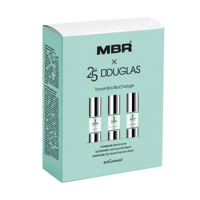 MBR Medical Beauty Research Travel Box, дорожный набор для ухода за лицом: пилинг, сыворотка и эмульсия, 1 шт