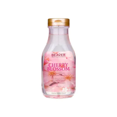 Beaver Shampoo шампунь для жирных волос с экстрактом цветков вишни, 350 мл