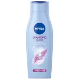 NIVEA Diamond Gloss Care шампунь ухаживающий для волос, 400 мл — фото 1