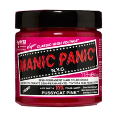 Manic Panic High Voltage Classic Pussycat Pink полуперманентная краска для волос, 118 мл