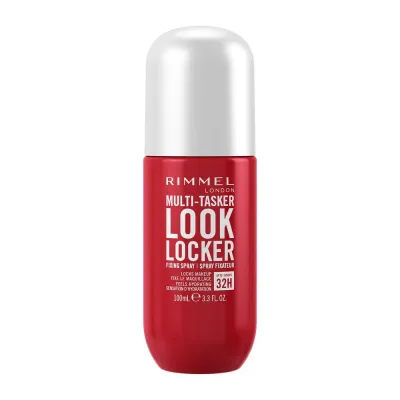 Rimmel Multi-Tasker Look Locker Спрей-фиксатор для макияжа, с экстрактом лотоса, 100 мл