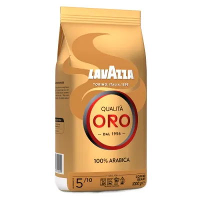Кофе в зёрнах Lavazza Qualita Oro 100% арабика 1 кг