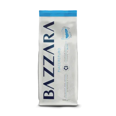 Кофе в зёрнах Bazzara Piacerepuro 100% арабика 1 кг
