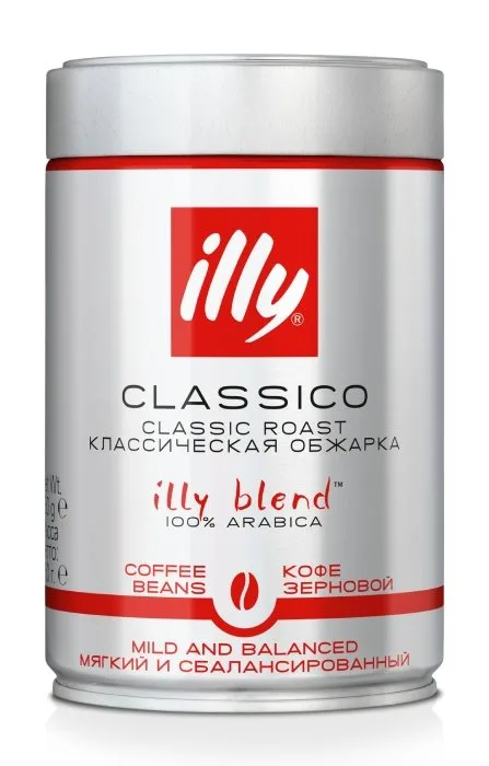 Кофе в зёрнах illy Classico 250 г