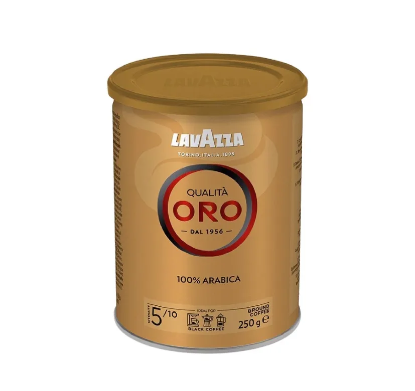 Кофе молотый Lavazza Qualita Oro 250 г в банке
