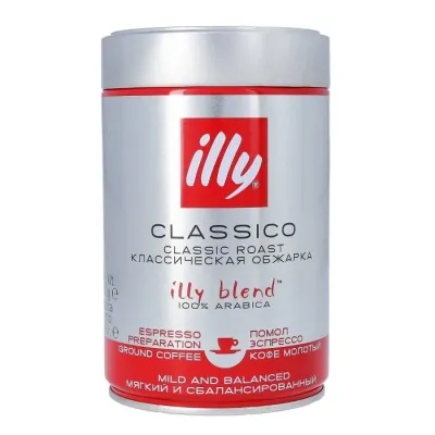 Кофе молотый illy Classico 250 г