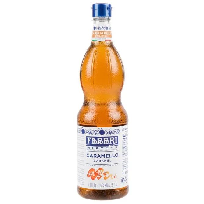 Сироп кофейный Fabbri Caramel карамельный 1 л