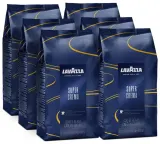 Кофе в зёрнах Lavazza Super Crema, набор 6х1 кг — фото 1