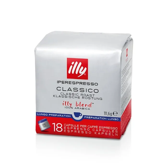 Кофе в капсулах illy Iperespresso Classico Lungo, 18 шт.